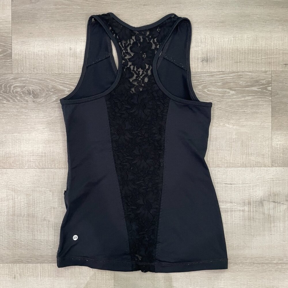 Lace Racerback Tank Top - Picture 4 of 4